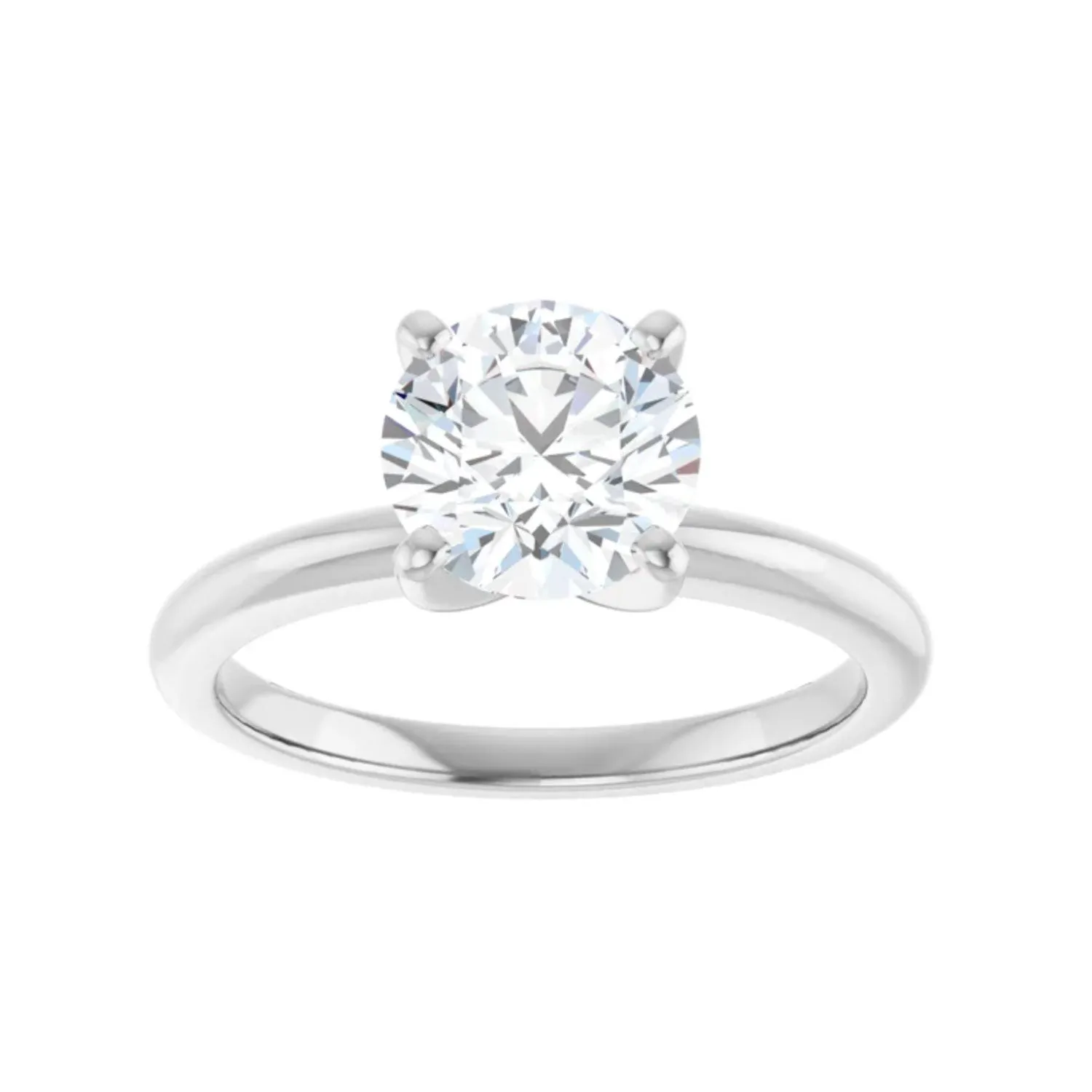 0.87 CT Brilliant Round Diamond Cocktail Ring - Gold