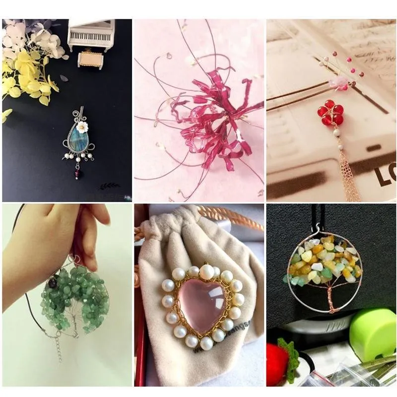 1 Roll Beading Wire Jewelry Making Wire Handmade Craft Cord String DIY Jewelry