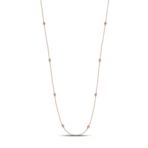 14K 0.72CT Diamond CHAIN