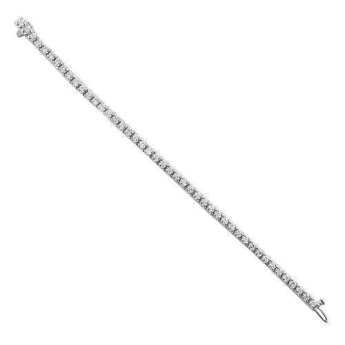 14K Gold Lab Diamond Tennis Bracelet 2.2 MM 2.6CTW
