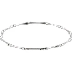 14K White 1/6 CTW Diamond 7" Bracelet
