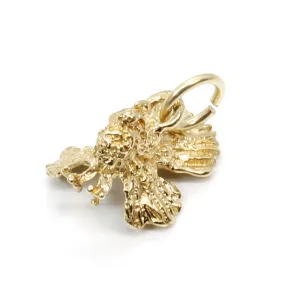 14kt Gold Turkey Charm Thanksgiving gift for her