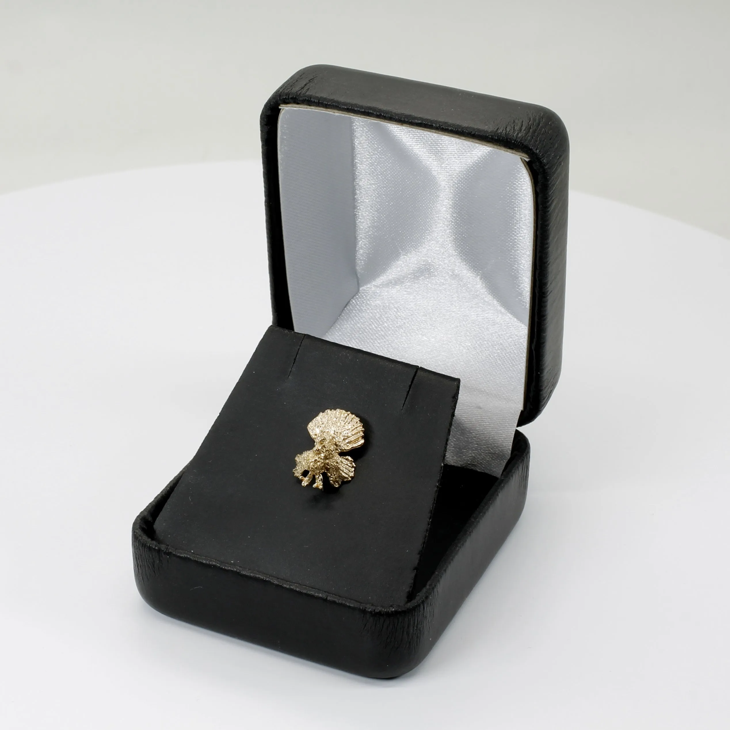 14kt Gold Turkey Tie Tack for mans tie or lapel