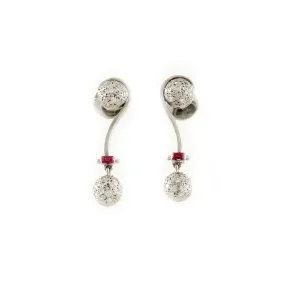 18KT WHITE GOLD TASSEL (TS0000047)