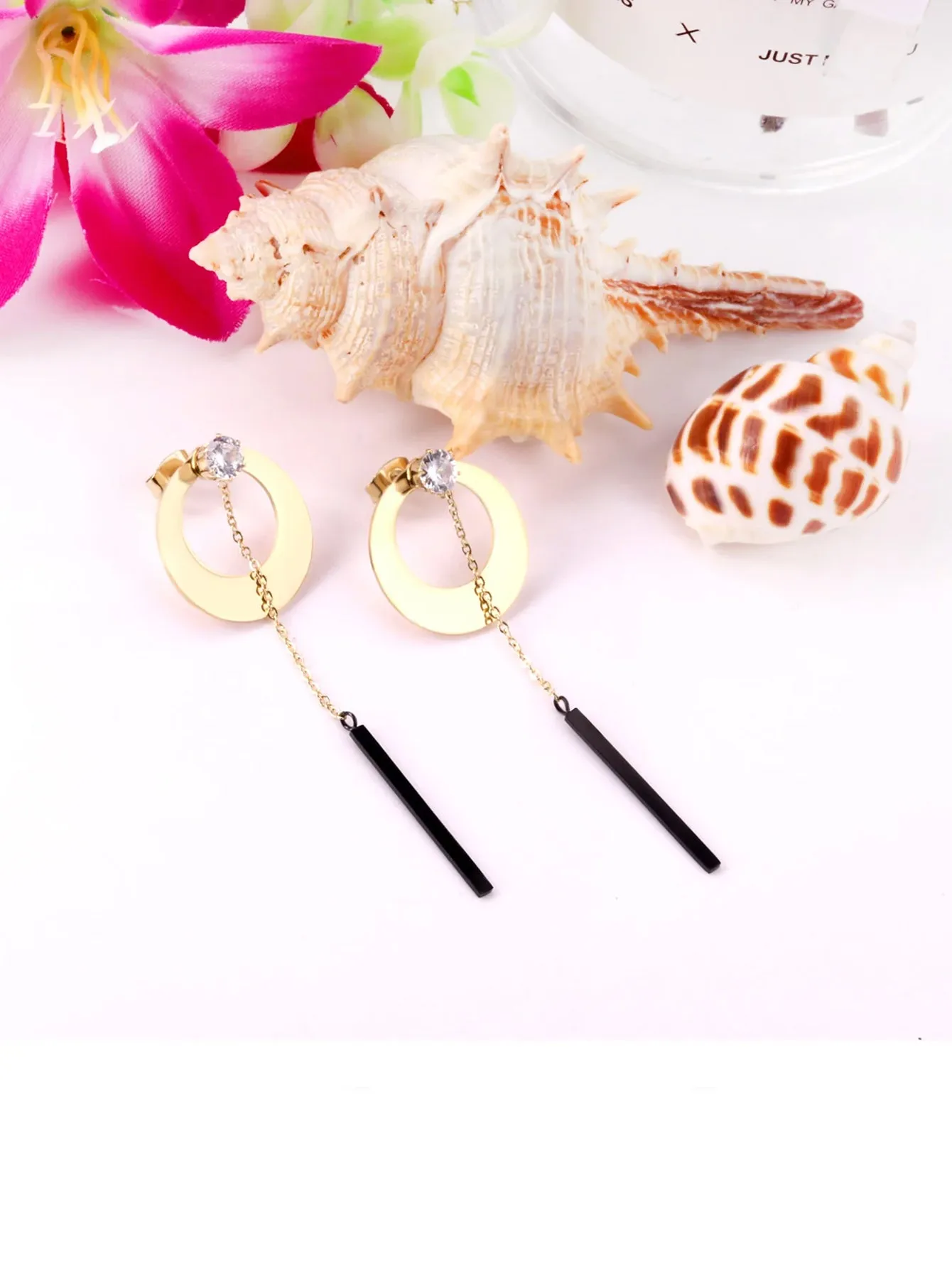 1pair Tassel Drop Earrings - FD ⚡