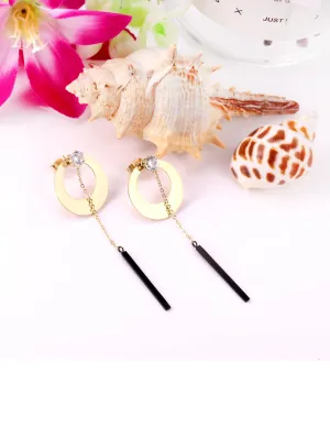 1pair Tassel Drop Earrings - FD ⚡