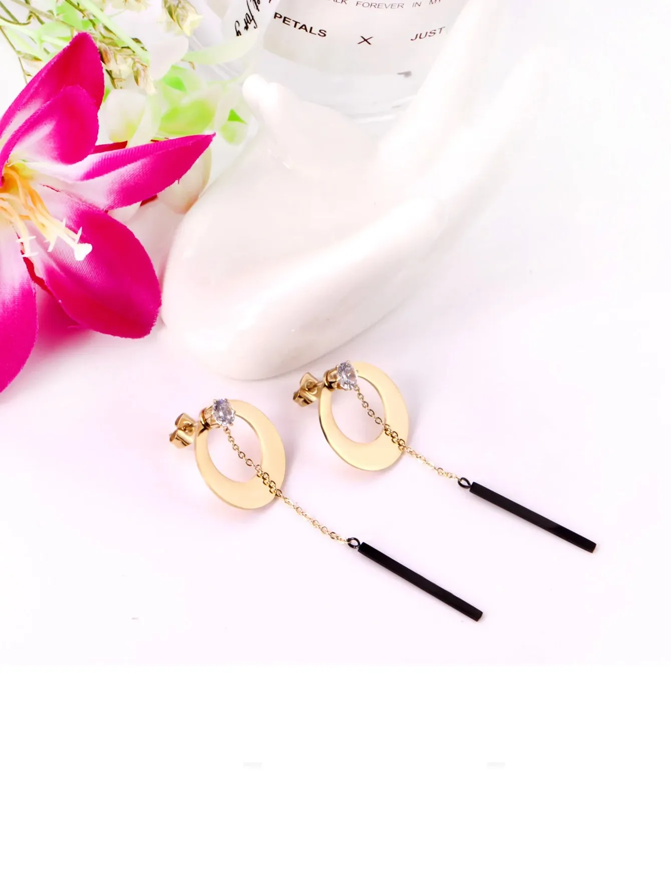 1pair Tassel Drop Earrings - FD ⚡