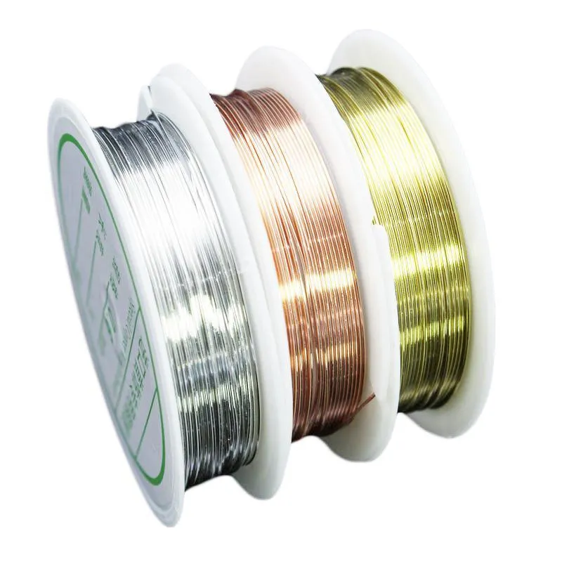2 Roll Beading Wire Jewelry Making Wire Handmade Craft Cord String DIY Jewelry