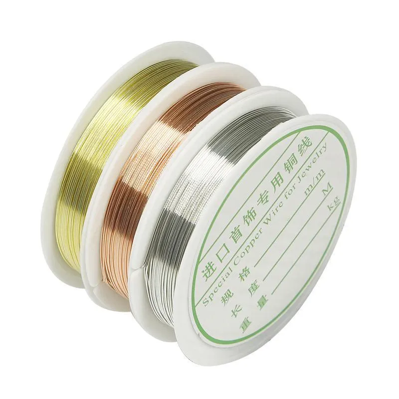 2 Roll Beading Wire Jewelry Making Wire Handmade Craft Cord String DIY Jewelry