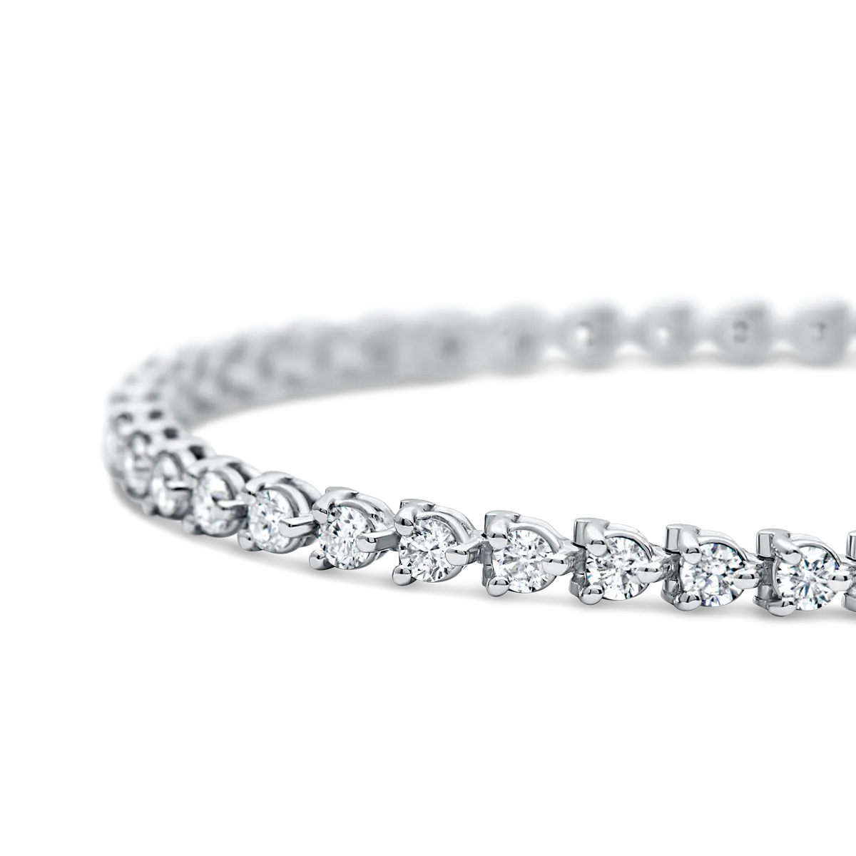 3-prong tennis bracelet