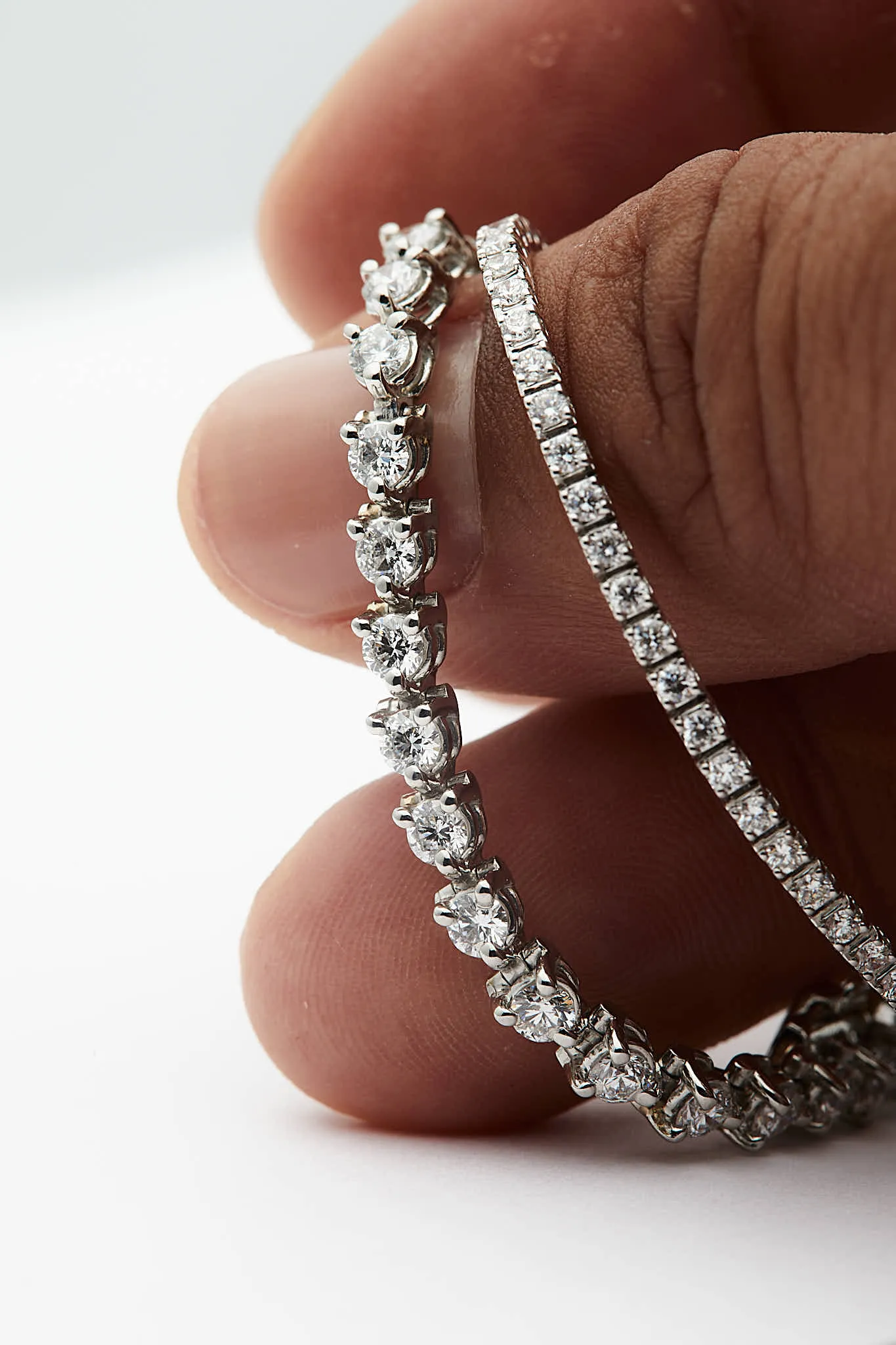 3-prong tennis bracelet