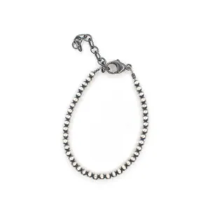 4mm Navajo Pearl Bracelet w/Extension
