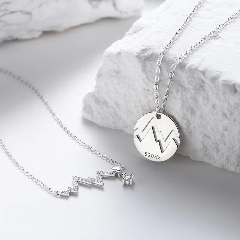 520Hz Harmonic Resonance Matching Necklaces