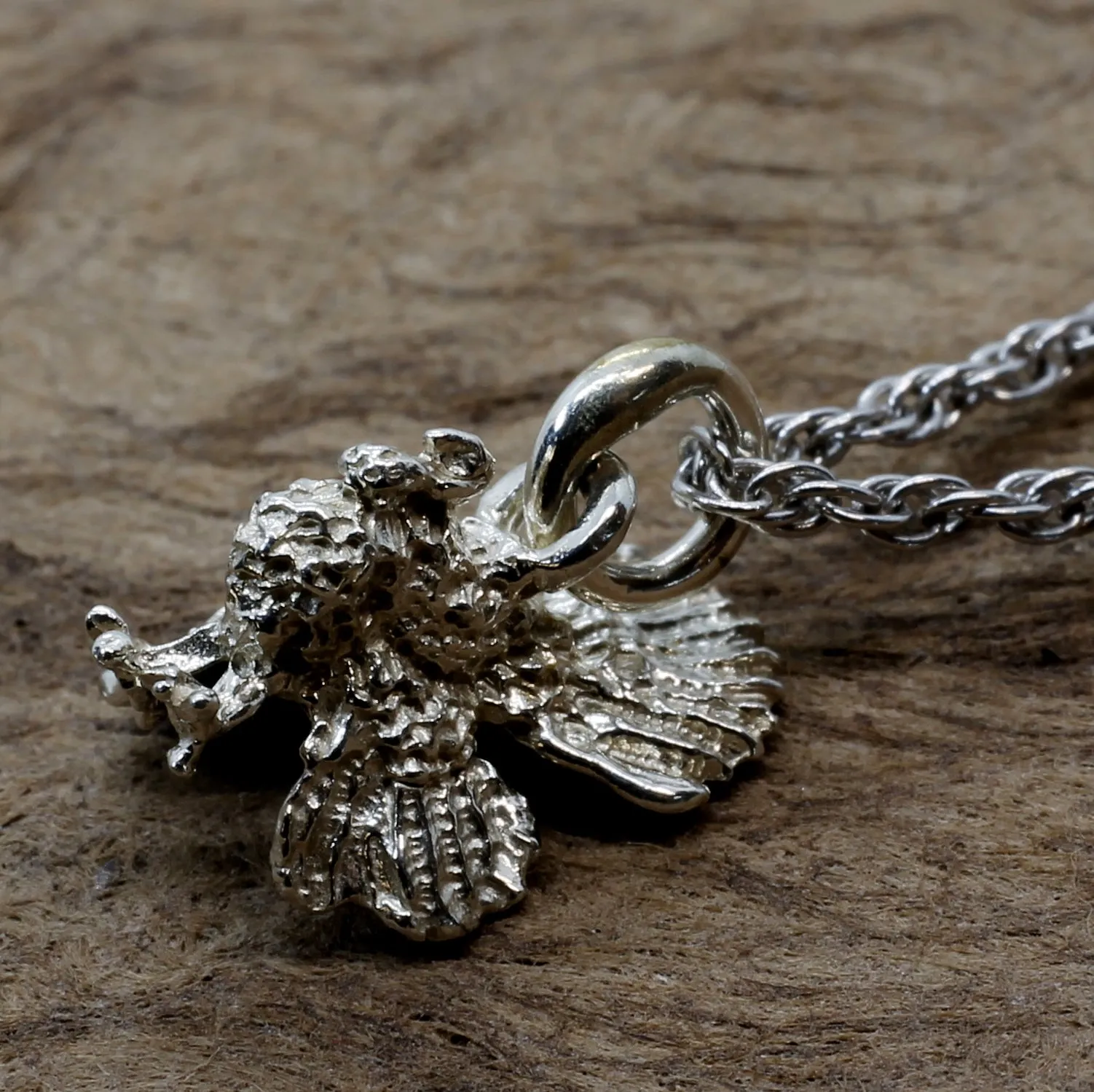 925 Sterling Silver Turkey Necklace Thanksgiving gift for her