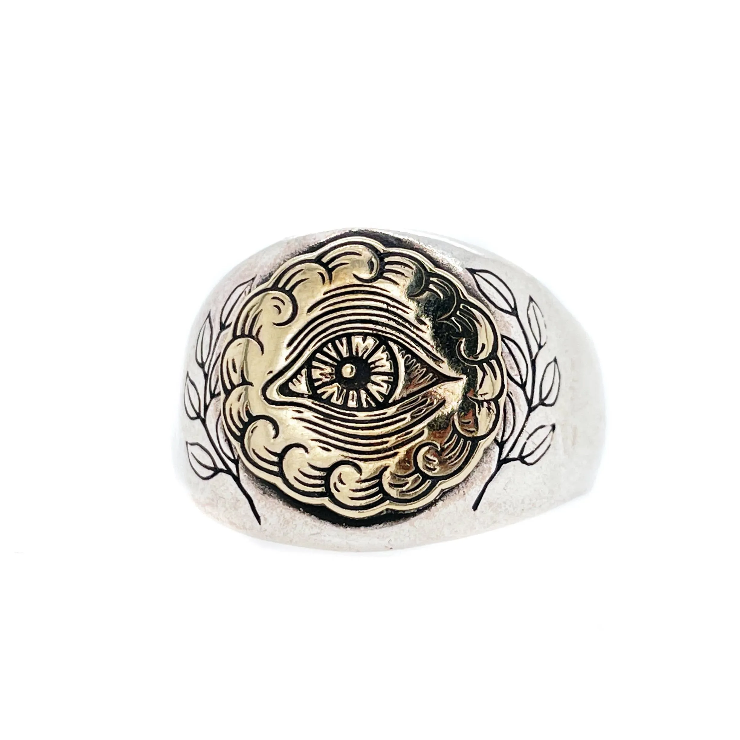 All Seeing Eye Signet Ring
