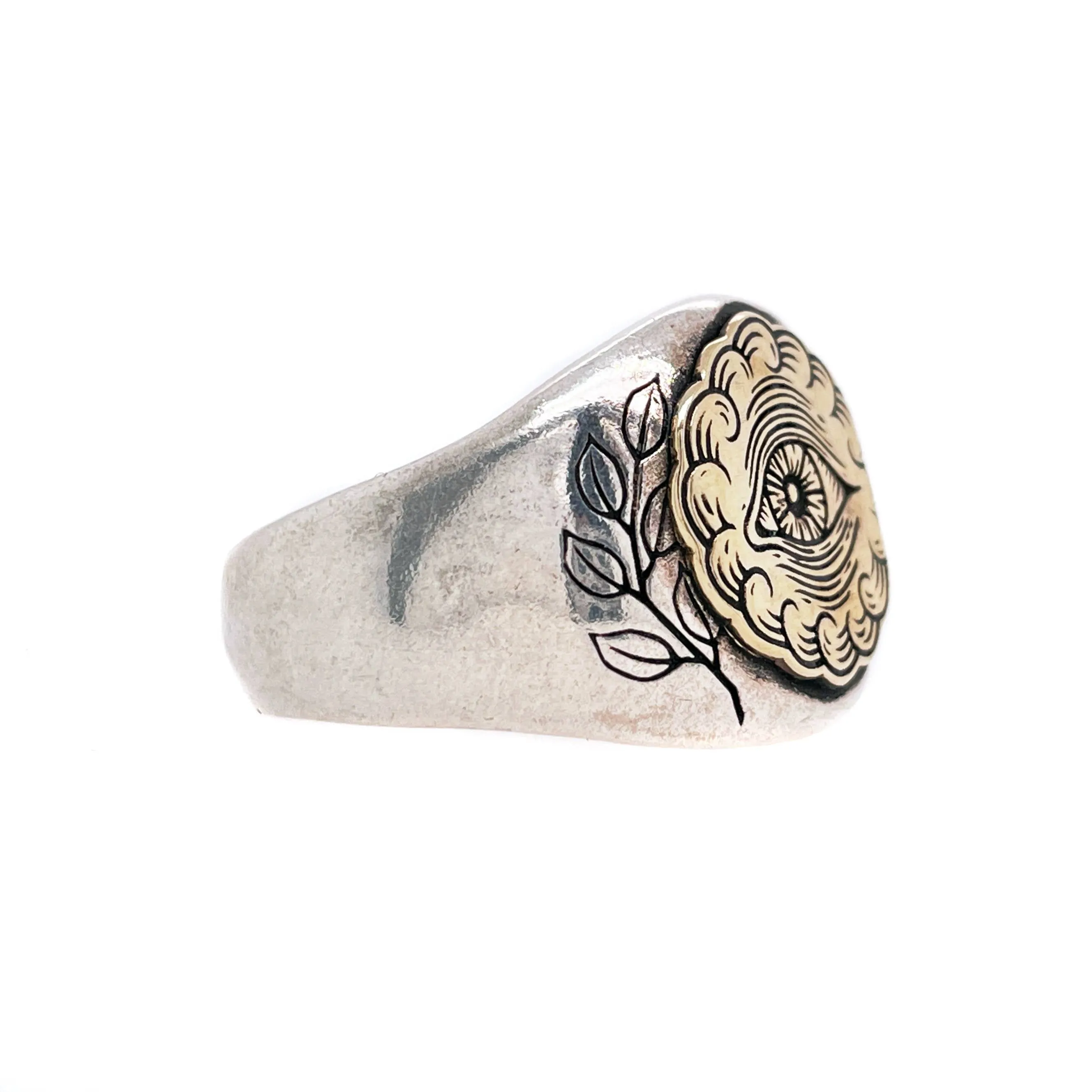 All Seeing Eye Signet Ring