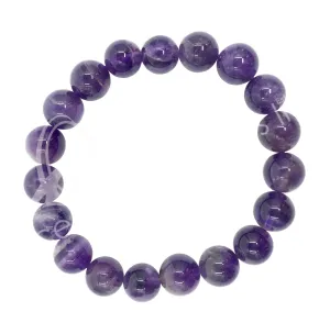 Amethyst Beaded Bracelet
