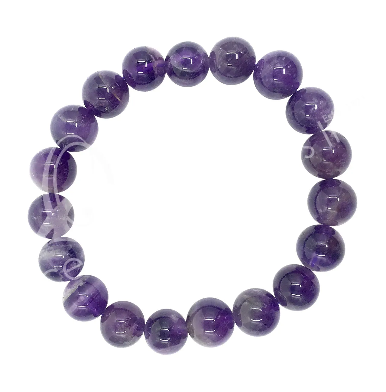 Amethyst Beaded Bracelet