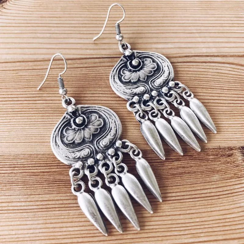 Anatolian Boho Earrings - "Eternal Bloom"