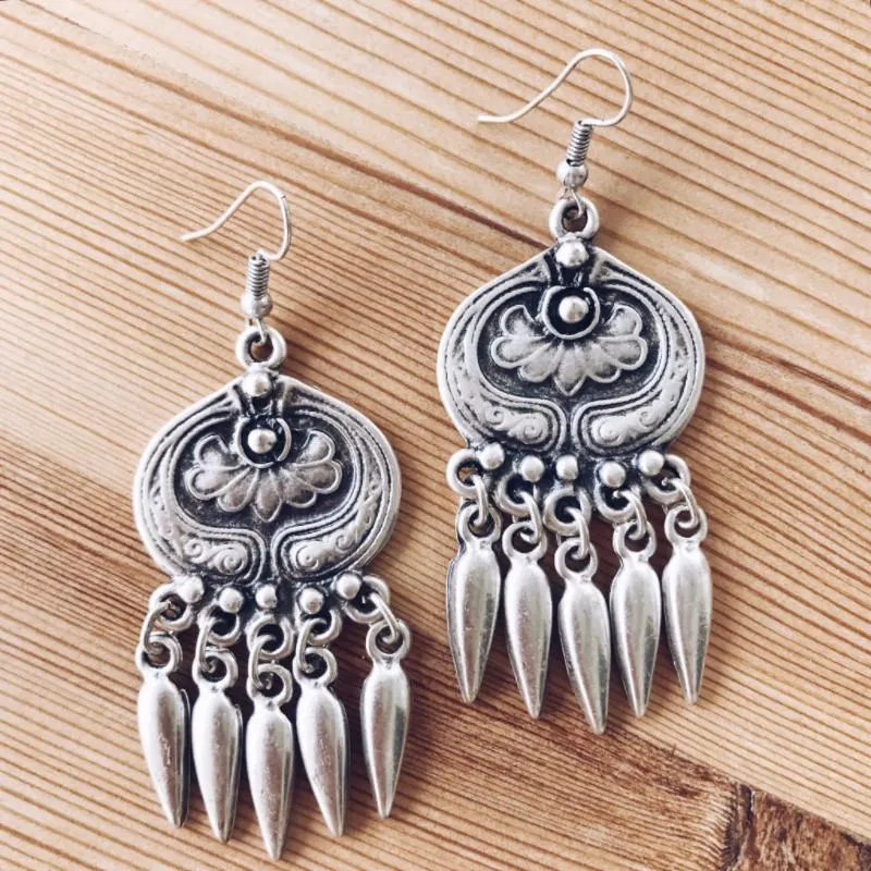 Anatolian Boho Earrings - "Eternal Bloom"
