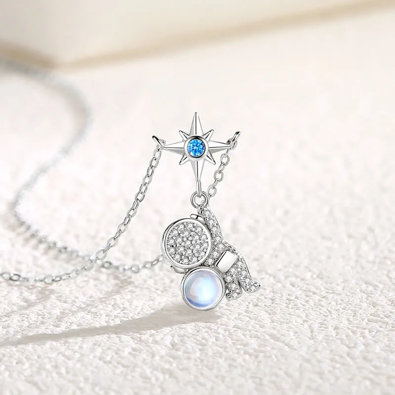 Astronaut Couple Necklaces