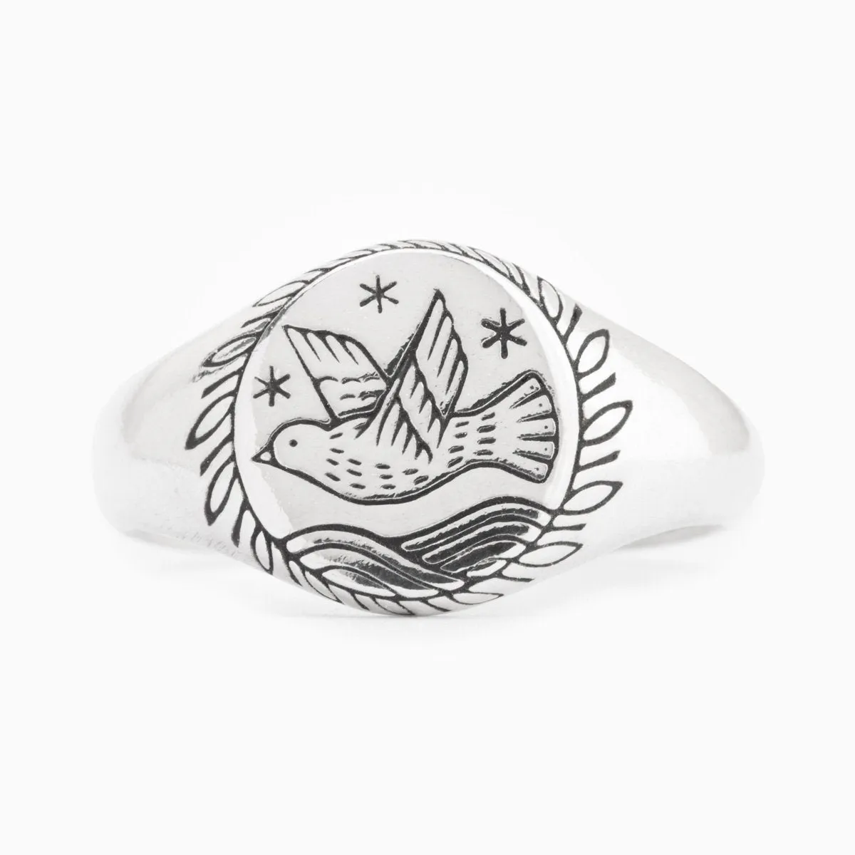 At Sea Signet Ring