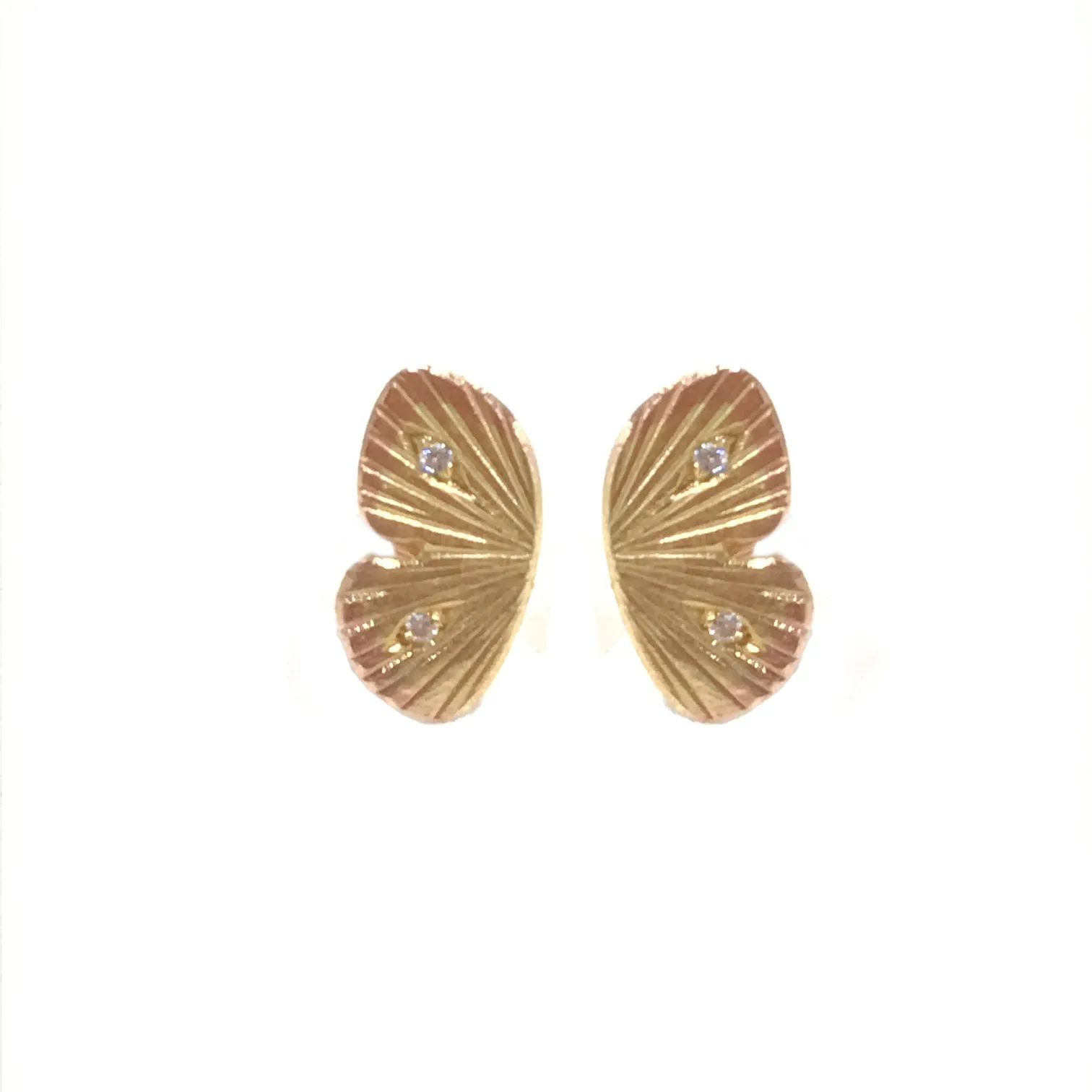Baby Asterope Diamond Stud Earrings