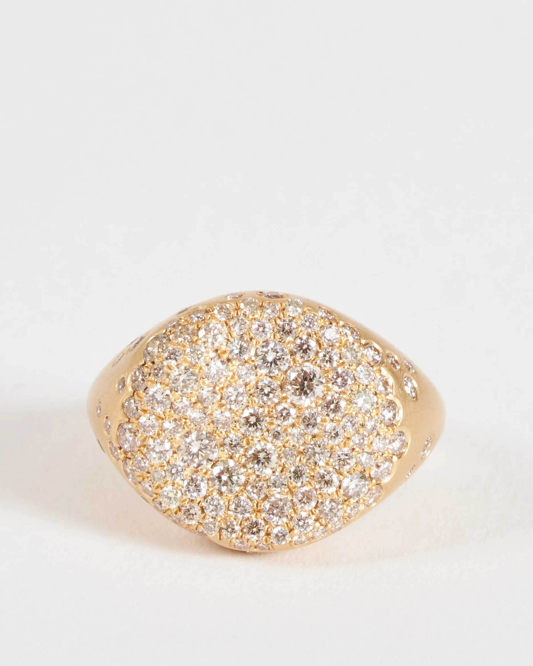 baby malak original champagne round ring