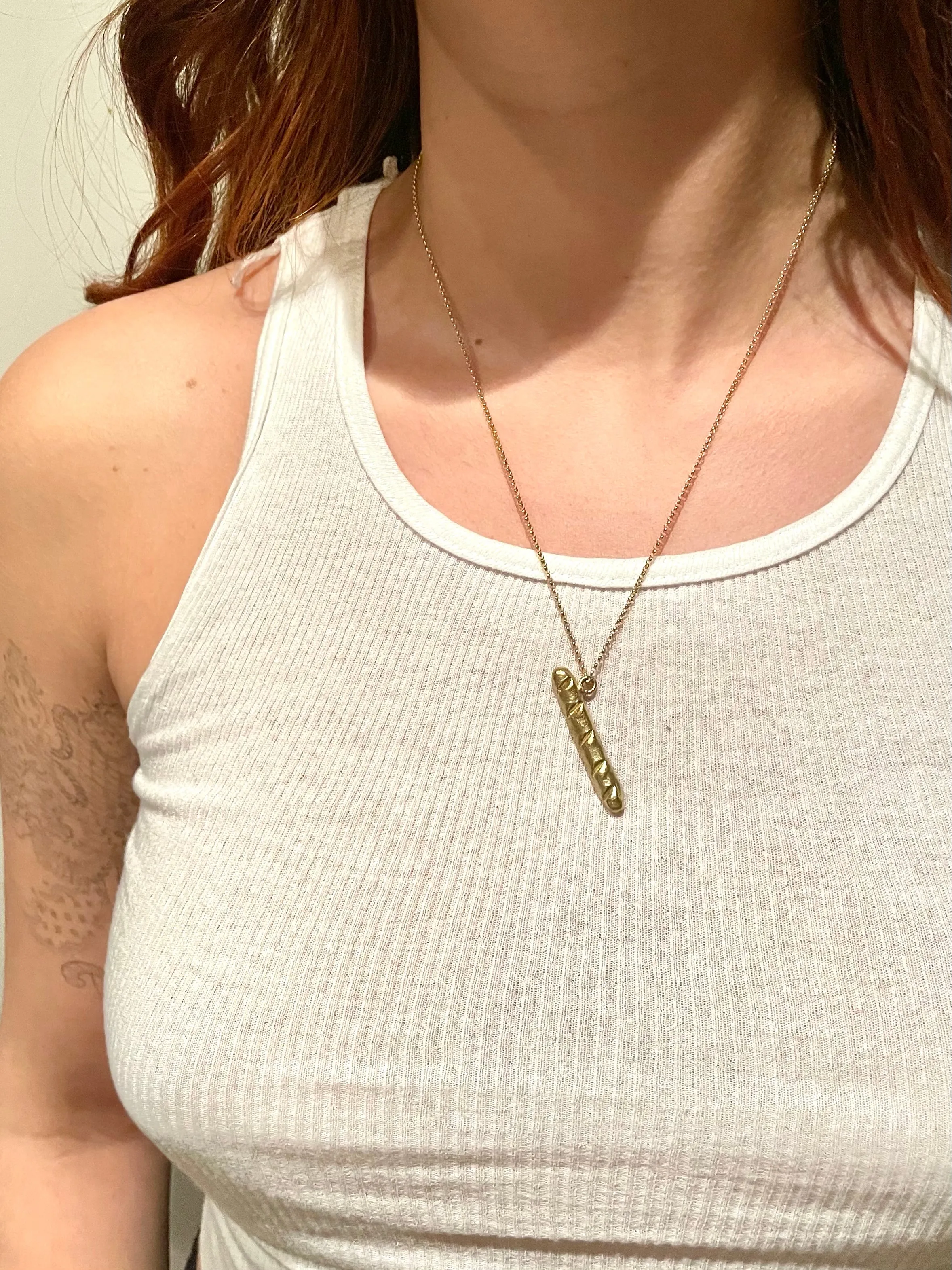 Baguette Necklace