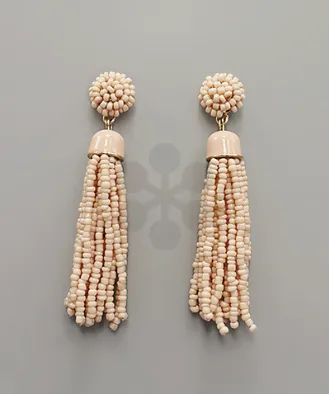 Beaded Drop Earrings