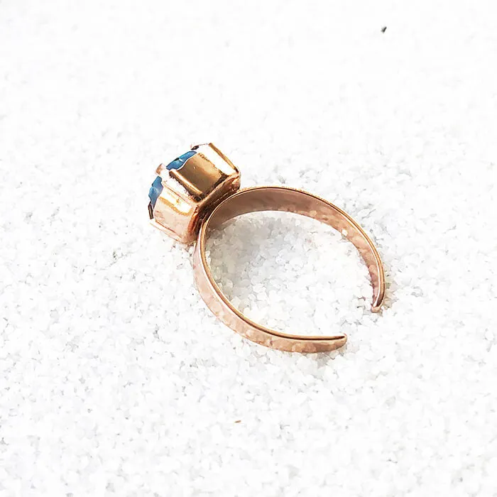 Bermuda Blue Cocktail Ring