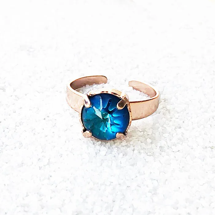 Bermuda Blue Cocktail Ring