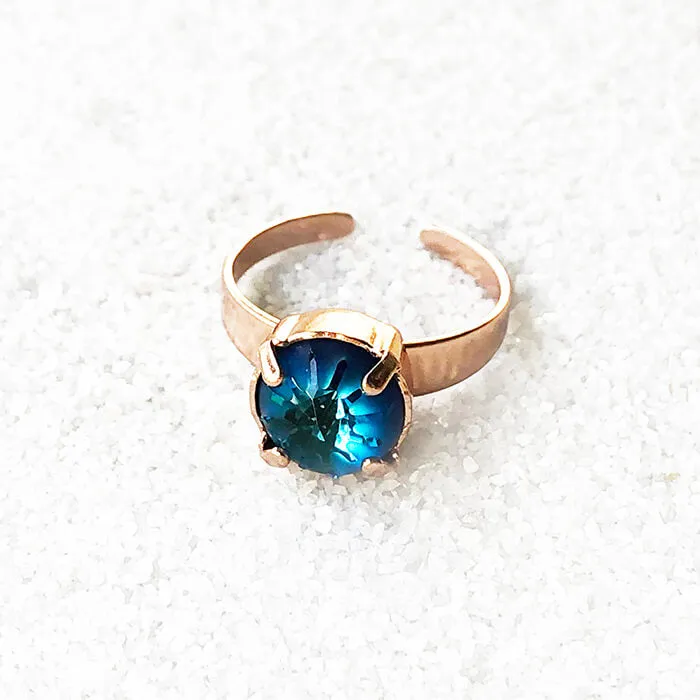 Bermuda Blue Cocktail Ring