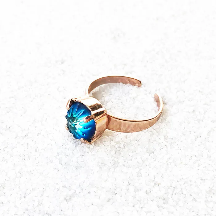 Bermuda Blue Cocktail Ring