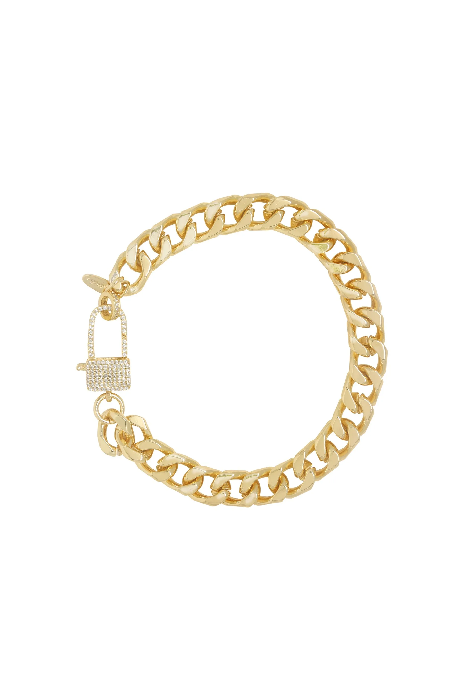 Best Of The Best 18k Gold Plated Link Anklet