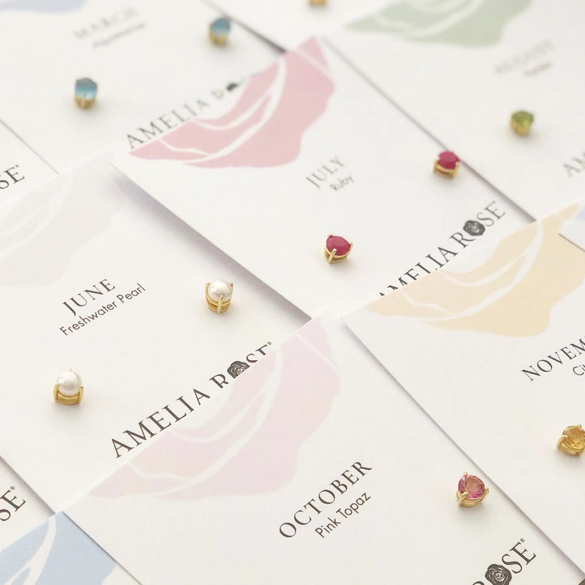 Birthstone Earring-June Pearl