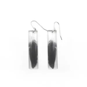 Black Drop Designs - Earrings - Tall (Feather)