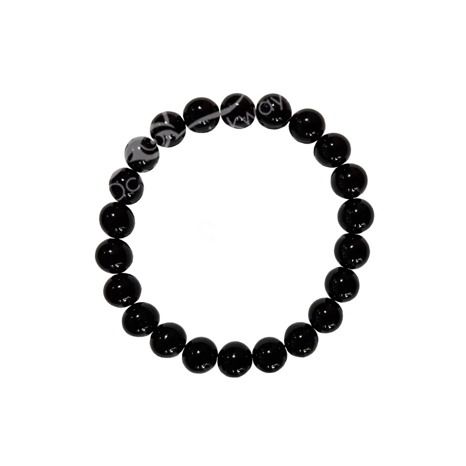 Black Tourmaline Beaded Bracelet