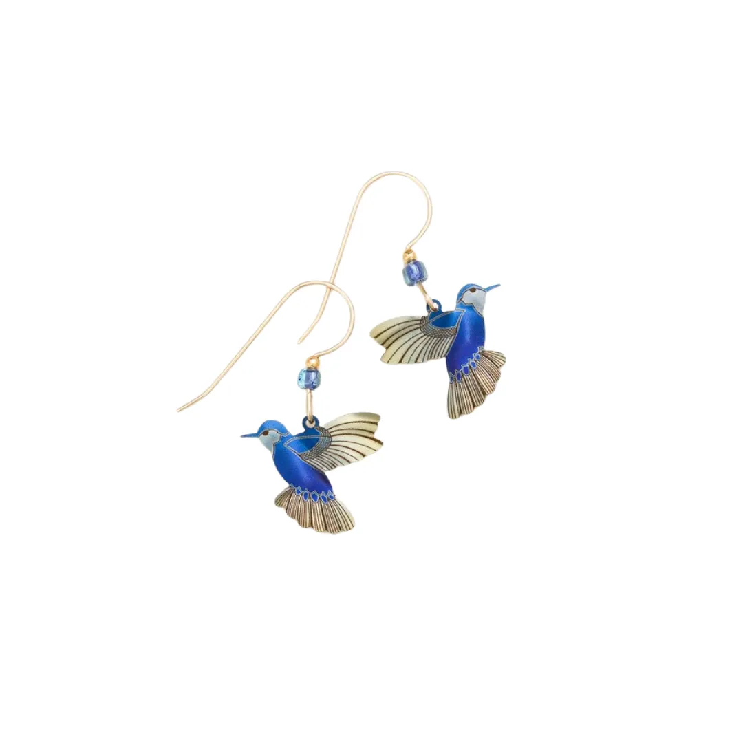 Blue Radiance Picaflor Earrings
