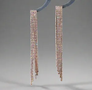 Blush Tassel Earrings