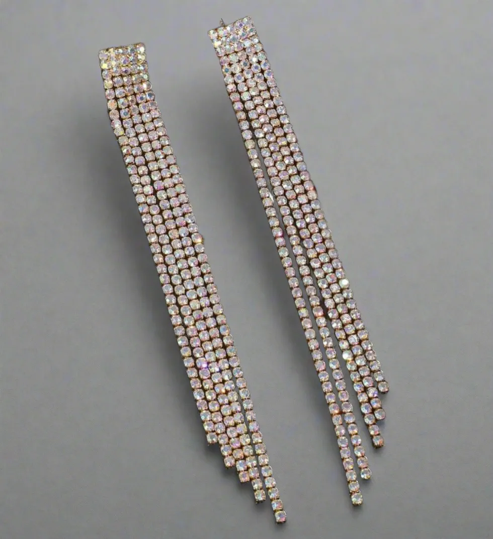 Blush Tassel Earrings