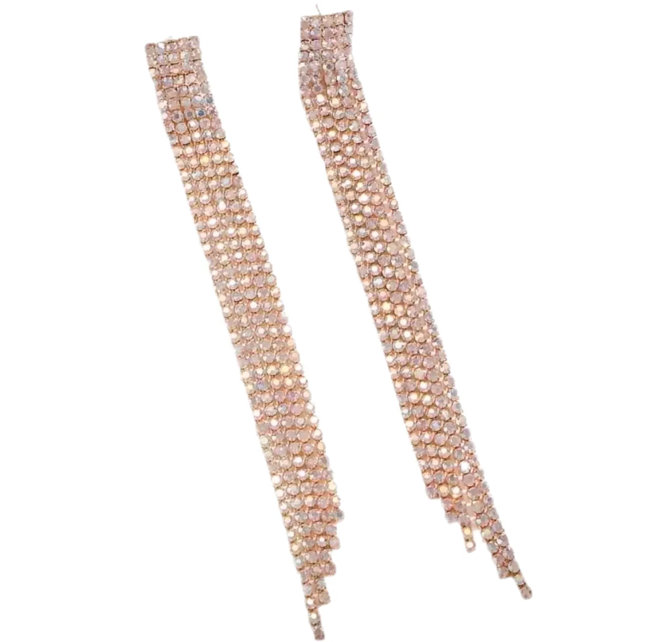 Blush Tassel Earrings