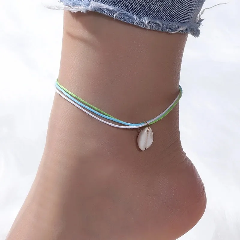 Bohemian Handmade Beads Anklets, Beaded Anklets, Ankle Bracelet