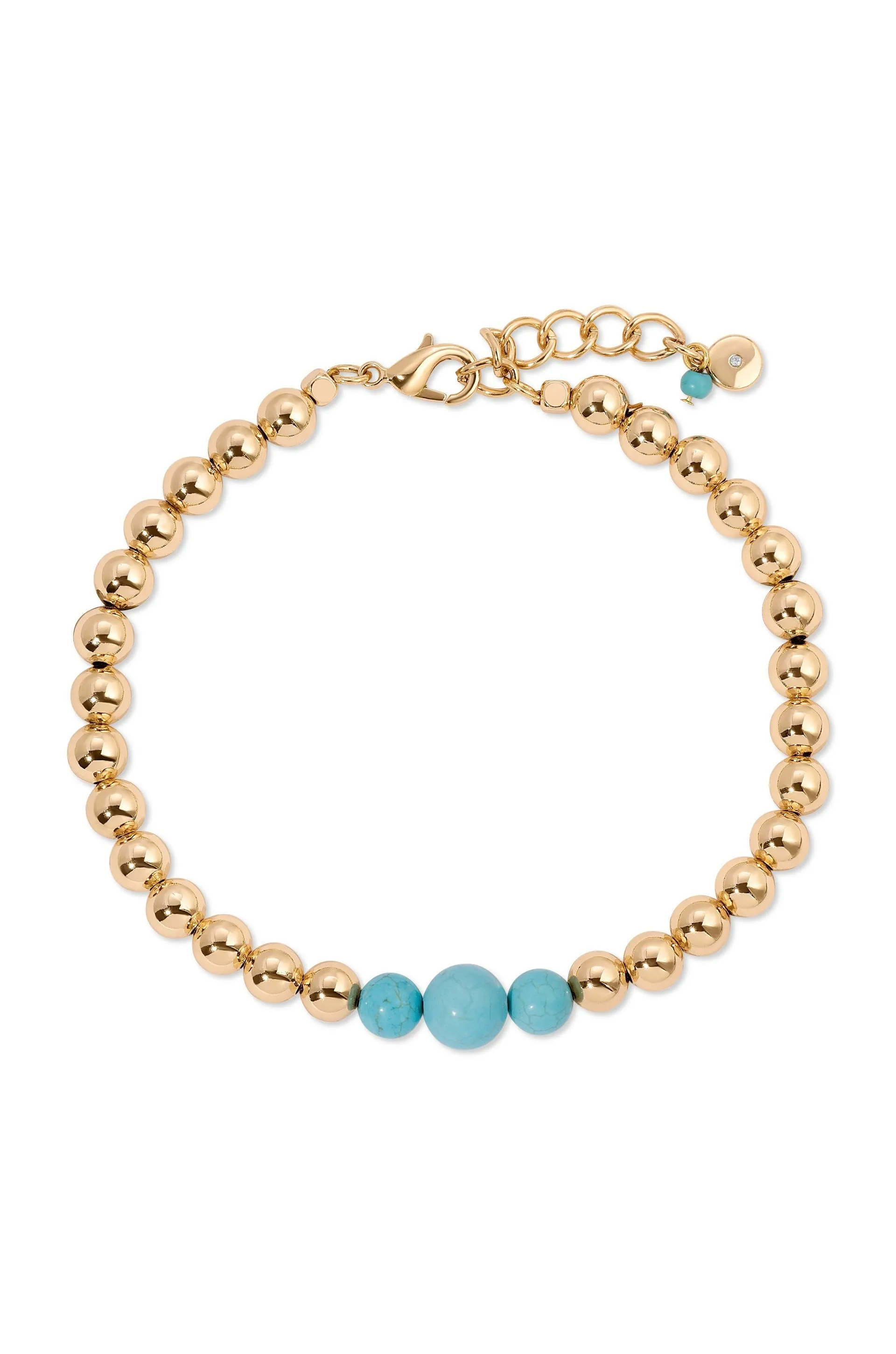 Center Bead Anklet