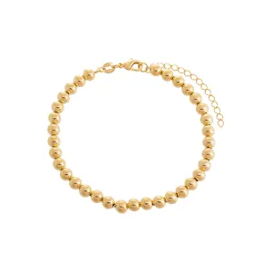 Chunky Beaded Ball Anklet