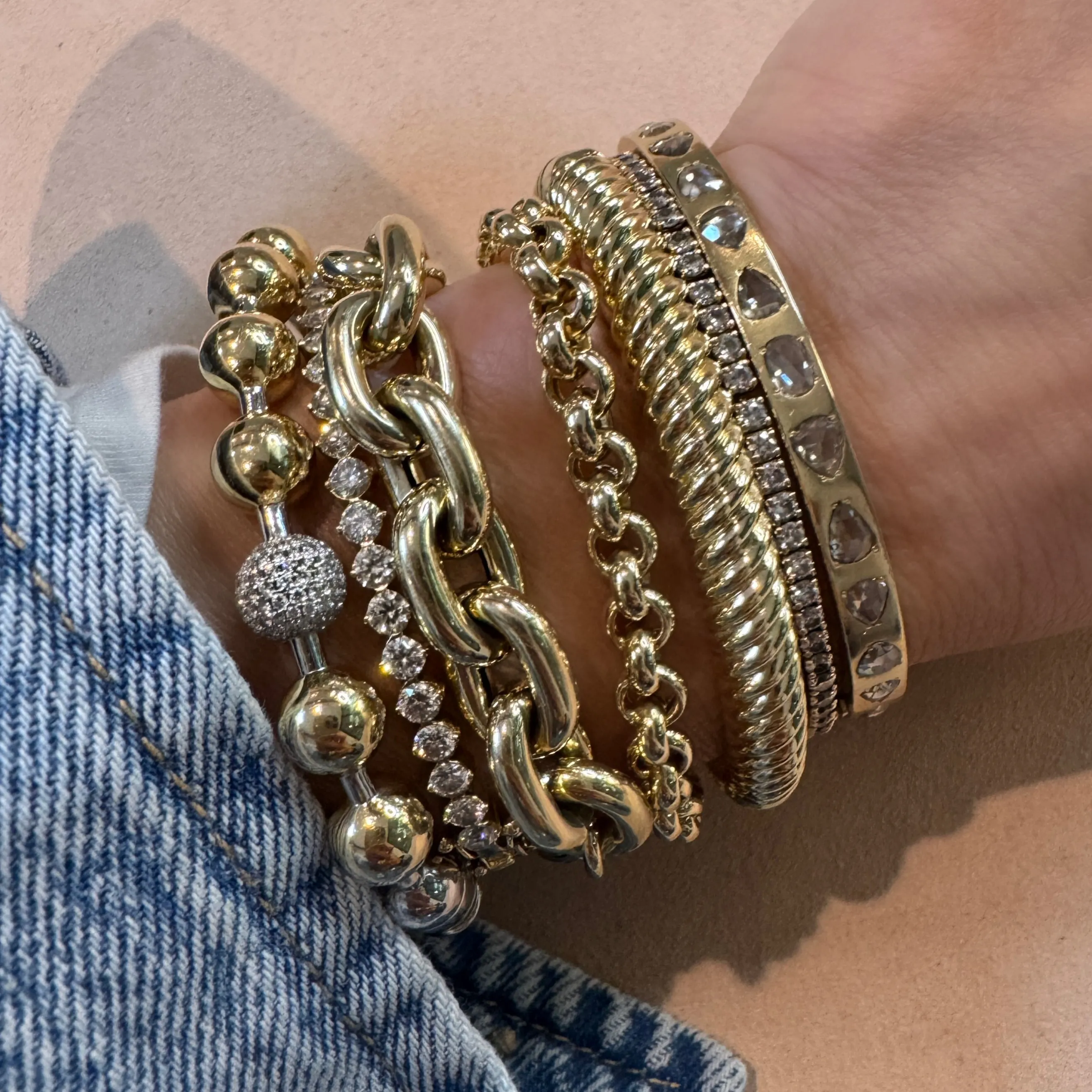 Chunky Rolo Chain Bracelet