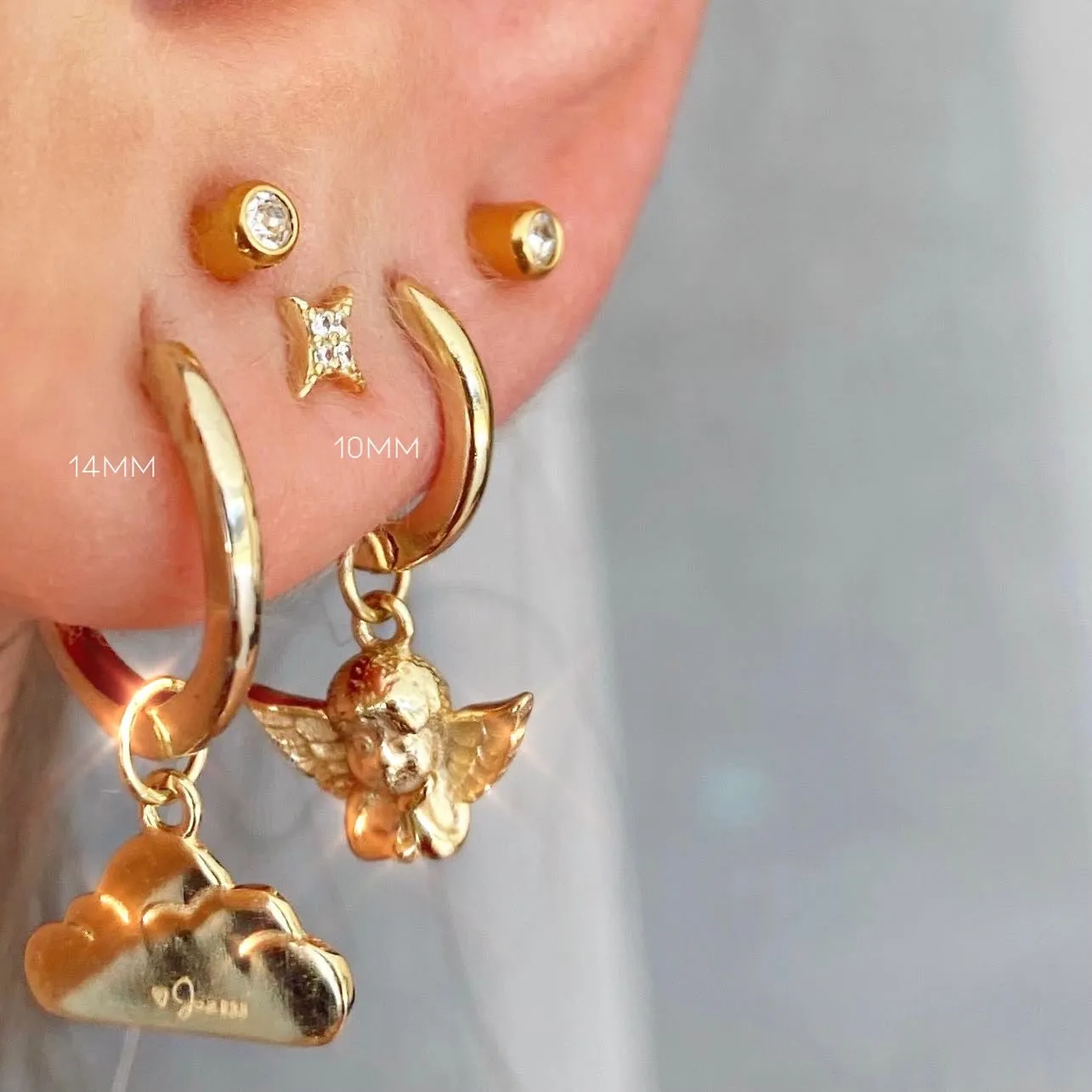 CLOUD CHARM | Rose Gold