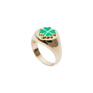 Clover Ring | Green