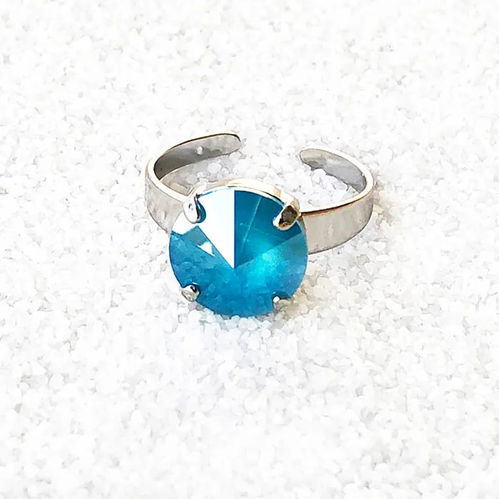 Cuba Crystal Cocktail Ring