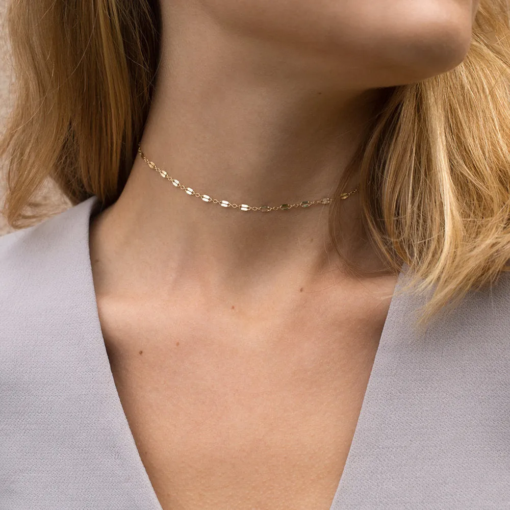 DAINTY BAR LAYERED NECKLACE SET